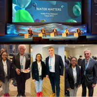 Bratati Das participated in the event “ Watter Matters, Nobel Prize Dialogue Tokyo 2022” at Pacifico Yokohama Conference Center, Yokohama, Japan and meet with Nobel Laureates, Konstantin Novoselov, physics 2010; Dan Shechtman, Chemistry 2011, and Kurt Wüthrich, Chemistry 2002, and other world-leading scientists and intellectuals.